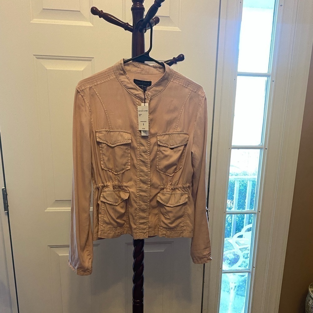 SANCTUARY BLUSH PINK JACKET SIZE S